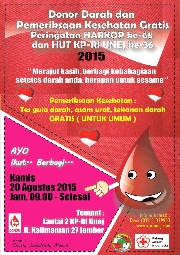 DONOR DARAH PRINT